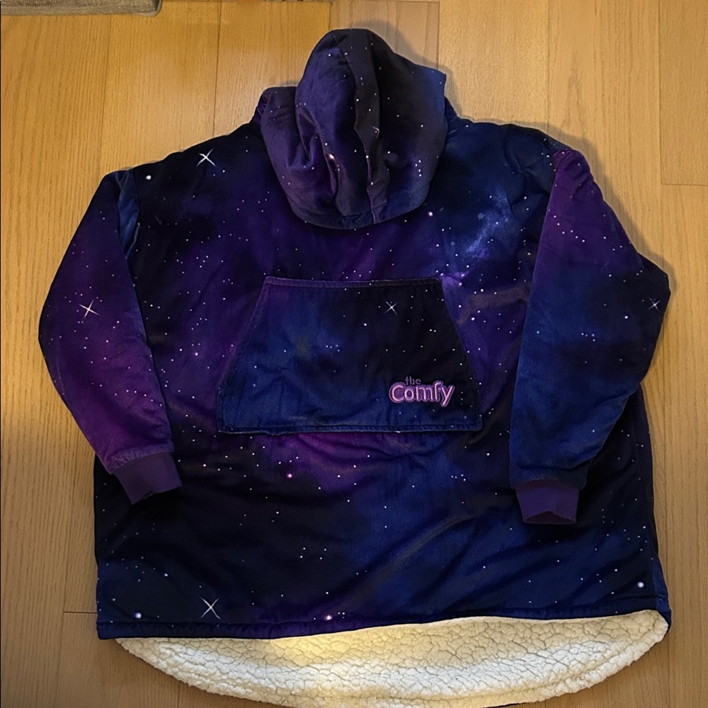 The Comfy Galaxy Hoodie Blanket for Kids
